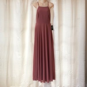 NWT LULU’s Dusty Rose Dress size Large